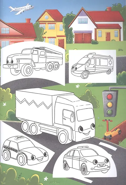 ВЫРЕЖИ И НАКЛЕЙ. ТРАНСПОРТ - фото 2