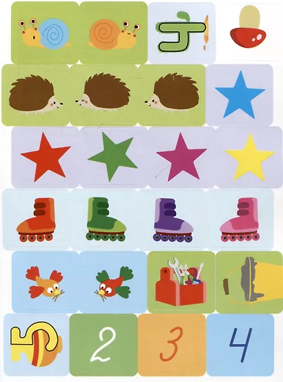 Первая математика. 48 наклеек - фото 4