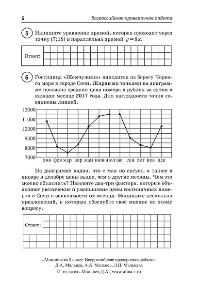 Математика. 8 класс. Всероссийская проверочная работа - фото 4