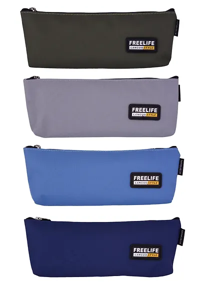 Пенал на молнии Free Life (ПВХ) (23,5х8) (12-Languo-LG-12206) - фото 2