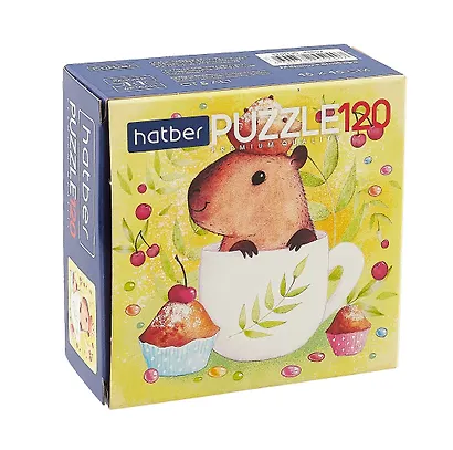 Пазл "Малыш капибара" 120 элементов 15х15 см - фото 1