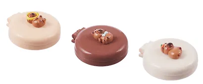 Расческа складная с зеркалом Капибара (пластик) (7см) (12-20250220-2) (Lafilaf) - фото 3