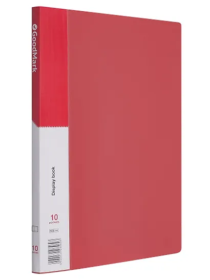 Папка 10 файлов, А4, GoodMark, в ассортименте - фото 15