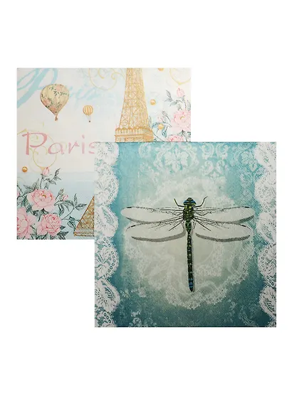 Набор для творчества Салфетки для декупажа Воздушный Париж - 2 шт. - фото 1