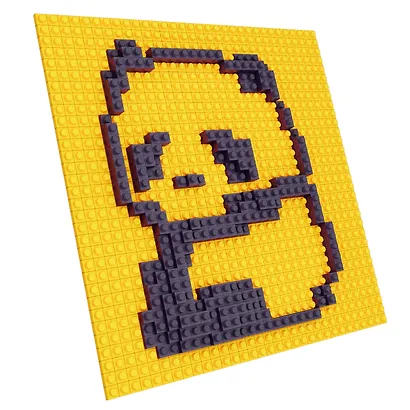 Конструктор скульптор "QBRIX" (фиолетовый) - фото 8