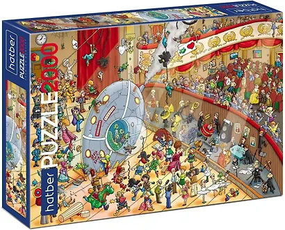 Пазл hatber "Театр" "Премиум", 2000 элементов А1ф, 98х68см - фото 1