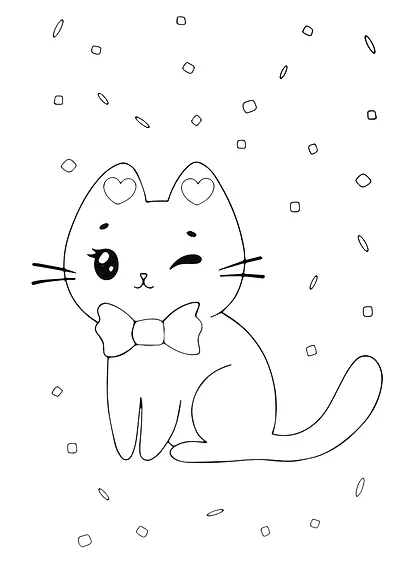 Maxi-Раскраска. Няшки котики - фото 4