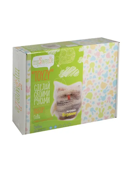 Набор для творчества MySweeBe TOYZY Сова - техника вязание TZ-K002 - фото 1