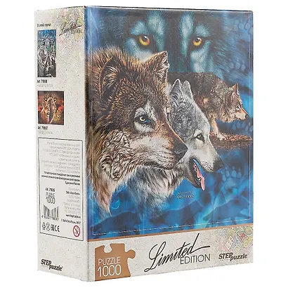 Пазл Найди 12 волков (Limited Edition) Step puzzle 1000 эл.,68*48см.. 79806 - фото 2