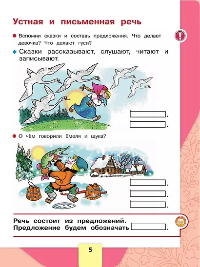 Русский язык. Азбука. 1 класс. Учебник. В 2-х частях. Часть 1 - фото 3