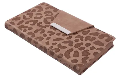 Ежедневник недат. А5 160л "Винченцо" бежевый, кожзам, тв.переплет, металл.шильд, блинт.тиснение, офсет, справ.мат-лы, закругл.углы, ляссе, инд.уп - фото 2