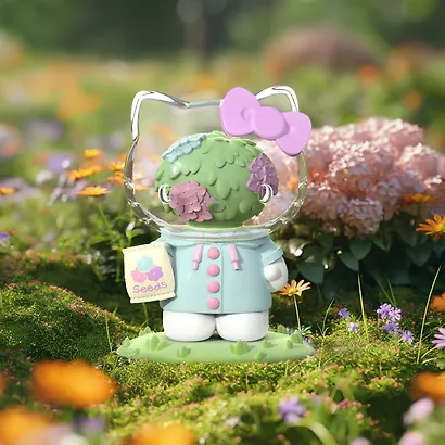 Фигурка коллекционная Mighty Jaxx Sanrio Hello Kitty Series в ассортименте (коробка) (65513) - фото 13