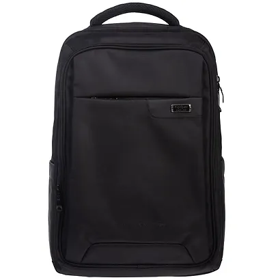 Рюкзак "BUSINESS-BLACK" 2отд., 46*30*16см, полиэстер, 3 кармана - фото 1