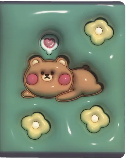 Тетрадь в клетку Be positive, "Kawaii. Зверюшки 3D", 48 листов, в ассортименте - фото 4