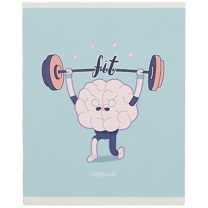 Тетрадь общая «Brainstorm», 48 листов в клетку, A5, в ассортименте - Listoff - фото 6
