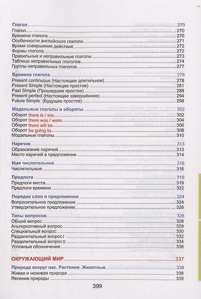 Наглядный курс начальной школы: математика, русский язык, английский язык, окружающий мир - фото 6