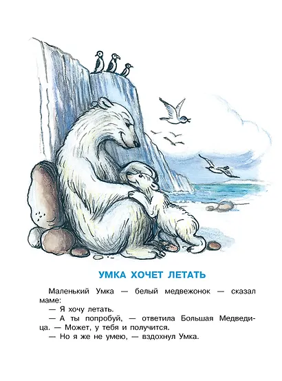 Умка хочет летать. Рисунки В.Сутеева - фото 3