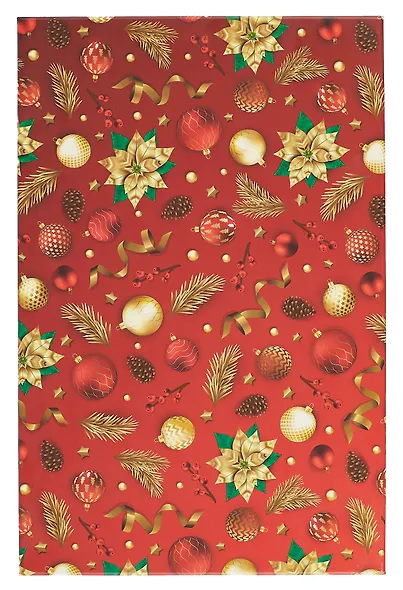 Коробка подарочная "ЗОЛОТАЯ МАГИЯ" 30.5*20*13см, Новый год, картон - фото 5