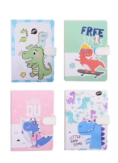 Блокнот с магнитной застежкой "Динозавры", 256 страниц, 13 х 19 см - фото 2