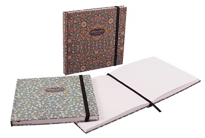 Скетчбук 220*230 50 листов "У.Моррис (W. Morris)", в ассортименте - фото 3