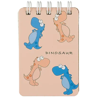 Блокнот А6 80л лин. 100*140 "Dinosaurs" на спирали, ассорти - фото 5