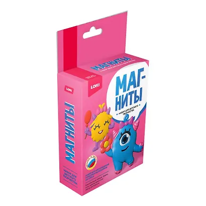 Магниты из гипса "Монстрики-подружки" - фото 1