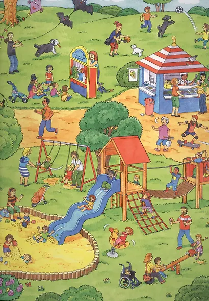 Однажды в городе с утра до вечера. Виммельбух - фото 3