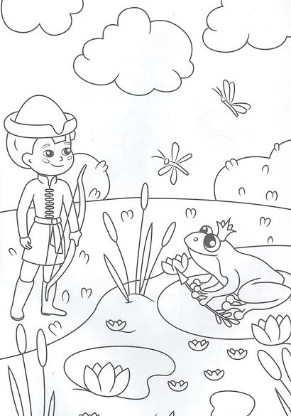 МОЯ РАСКРАСКА А4 чёрная. СКАЗОЧНЫЙ МИР - фото 5