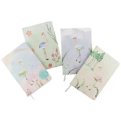 Записная книжка «Фламинго акварель» - фото 3