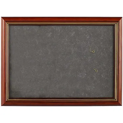 Рама 21*30 пластиковая, цв. Коричневый, со стеклом, Двуреченский - фото 1