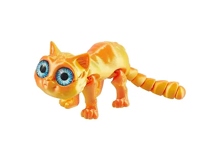 Фигурка 3D Кот Иннокентий (пластик) (15х8) (101) - фото 2