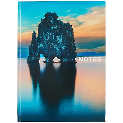 Книга для записей А4 100л кл. "Serenity" 7БЦ, глянцевая ламинация - фото 1