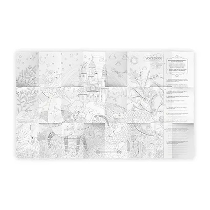 Гигантская раскраска «Замок Принцессы» - фото 2