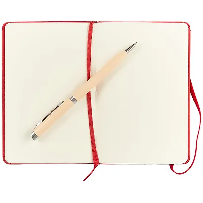 Записная книжка Moleskine Classic Pocket, нелинованная, красная, 96 листов, А6 - фото 3