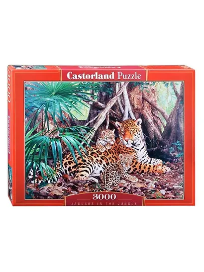 Пазл Castorland 3000 эл. 92*68см. Ягуары в джунглях C-300280 - фото 1