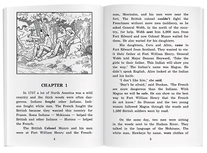 Последний из могикан/The Last of the Mohicans. Домашнее чтение с заданиями по ФГОС + CD. Английский клуб - фото 4
