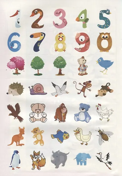 Свойства предметов. Счет. 70 наклеек. Детям от 5 лет - фото 4