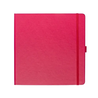 Скетчбук 20*20 80л "Sketchmarker" маджента, 140г/м2, слоновая кость, тв.обл. - фото 2