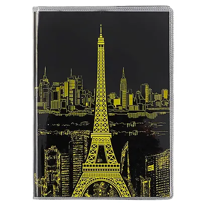 Записная книжка «Paris» А6, 56 листов, нелинованная, AnAn, в ассортименте - фото 1