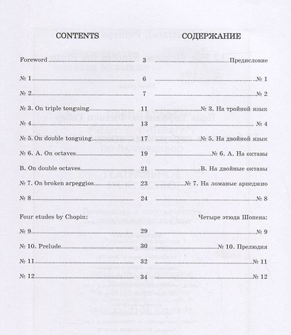 12 больших виртуозных этюдов для флейты - фото 2