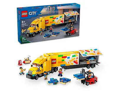 60440 Конструктор LEGO City Желтый грузовик, 1061 деталей, возраст 8+ - фото 1