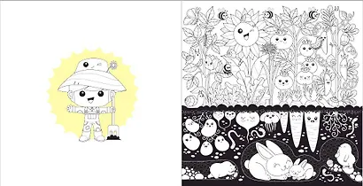 Вааау! Я раскрашиваю KAWAii - фото 5