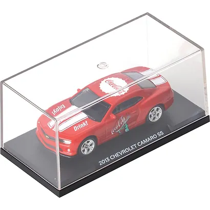 450029 Машинка литая коллекционная Motor City - Die-сast модель Coca-Cola 2013 Chevrolet Camaro SS, масштаб 1:64 (металлическая), возраст 14+ - фото 3