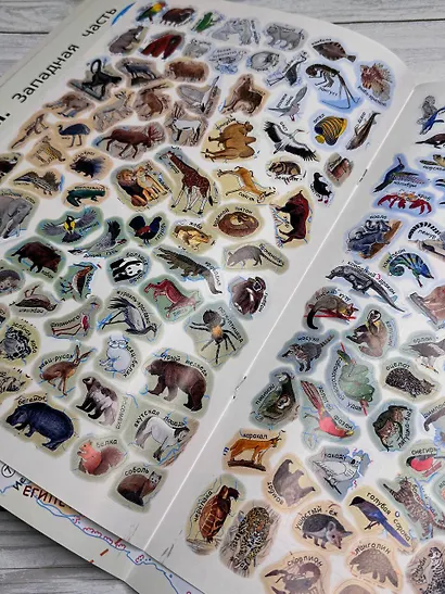 Мой первый атлас мира с наклейками - фото 7