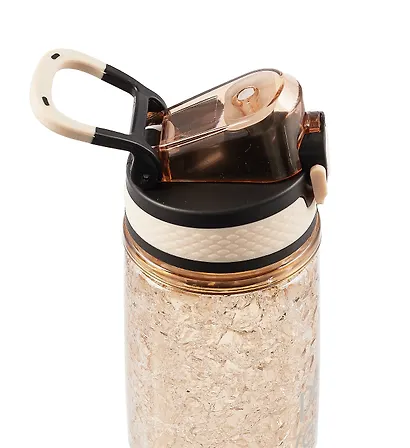 Бутылка с эффектом льда Dont worry be happy (платик) (500мл) (12-16484-202405-B10) - фото 6