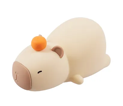 Светильник LED Капибара с апельсинкой (силикон) (14х7) (12-18076-202405-L2) - фото 1