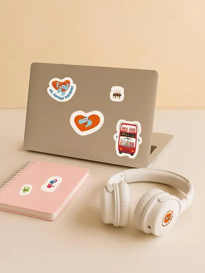 Бодо Бородо. Наклейки (24 наклейки на 2 листах) - фото 6