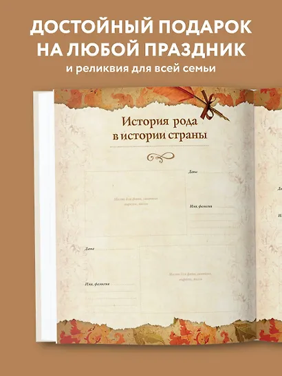Родословная книга "Семейное древо" (слоновая кость) - фото 8
