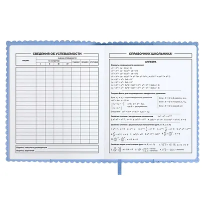 Дневник шк. "Кошачьи ушки" кожзам, мягк.переплёт, съёмная обложка, аппликация, тиснение фольгой, одно ляссе, загругл.углы, пантон, универс.шпаргалка - фото 8