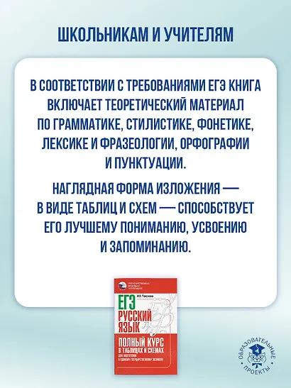 ЕГЭ. Русский язык. Полный курс в таблицах и схемах для подготовки к ЕГЭ - фото 5